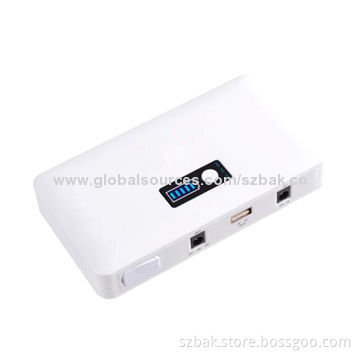 Multifunction and Portable Car Jump Starter with 400A Maximum Peak Current, 44.4WH Capacity